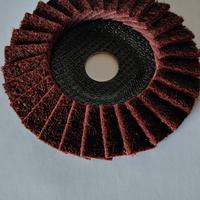 8 dischi lamellari in vello con vello abrasivo