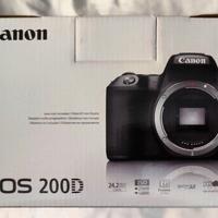 NUOVO Canon EOS 200D - DSLR Fotocamera Compatta