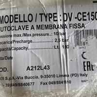 Autoclave 150 lt nuova