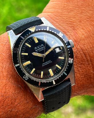 AVIA MARINO "Skin Diver" Vintage  38mm sub diver