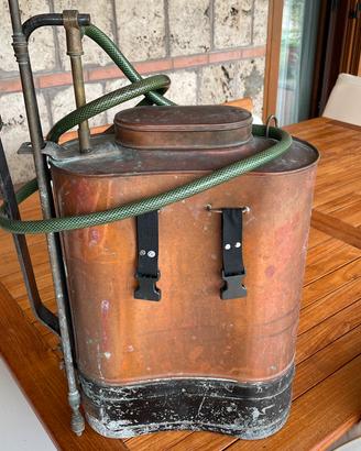 Pompa a spalla in rame per irrorazione