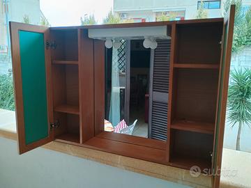 Mobiletto specchiera Bagno