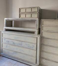 Mobili shabby chic avorio