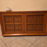 Mobile d'epoca Caccia alla Volpe in ciliegio