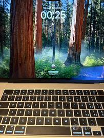 Mac book air m3 16” gold