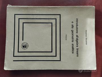 introduzione all'algebra lineare ed alla geometria