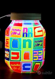 Lampada barattolo Nutella edizione limitata 2016