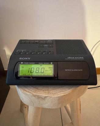 🌙 Sony ICF-C303 Dream Machine radiosveglia AM FM
