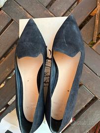 Ballerina scamosciata blu n. 39