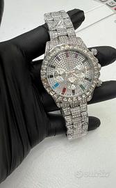 Orologio Cronografo "Iced Out" - Completamente Riv