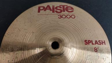 Piatto Paiste serie 3000 Splash 8" anni 90 top