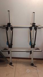 kit barre portatutto + 2 portabici