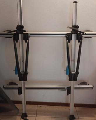 kit barre portatutto + 2 portabici