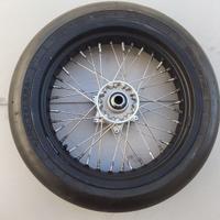 RUOTA-CERCHIO D.16,5” E GOMMA MOTARD PER KTM NUOVA