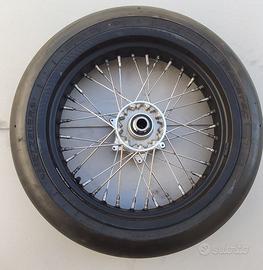 RUOTA-CERCHIO D.16,5” E GOMMA MOTARD PER KTM NUOVA