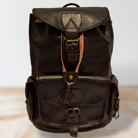 zaino vintage artigianali pelle Vero Di Capra