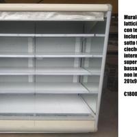 Murale frigo per salumi e latticini, colore bianco