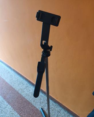 Treppiede Stativo Smartphone Fotocamera 110cm 1/4