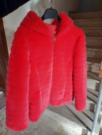 giacca in ecopelliccia donna