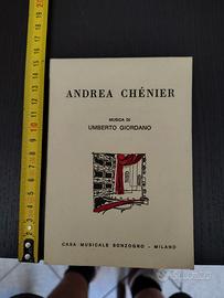 Libretto opera "Andrea Chenier"