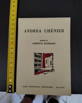 Libretto opera "Andrea Chenier"