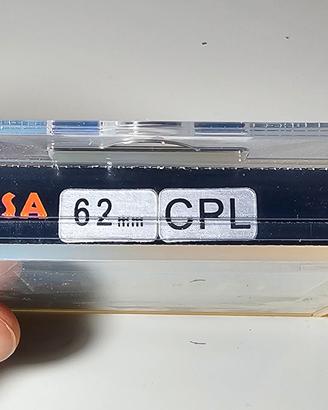 Filtro CPL polarizzatore per obiettivi fotocamera 
