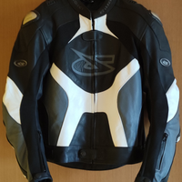 Giacca giubbotto pelle moto giudici