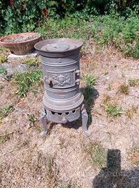 Stufa in ghisa vintage