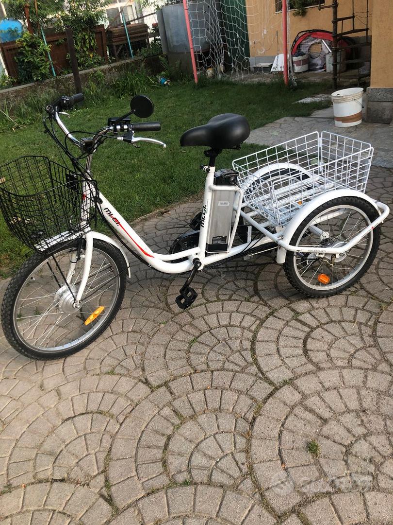 Tandem Elettrico Triciclo Pedalata Assistita Usato Triciclo Elettrico