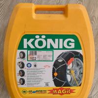 Catene da neve per auto KONIG mod.T2 MISURA 102