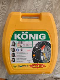 Catene da neve per auto KONIG mod.T2 MISURA 102