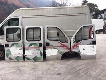 Porte bianche Fiat Ducato 2003 cassonato