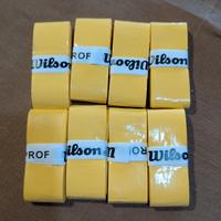 8 overgrip wilson gialli