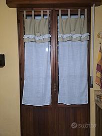 Porta finestra in legno 