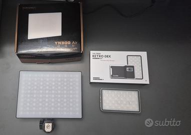 Faretti LED per Fotografia o Videomaking