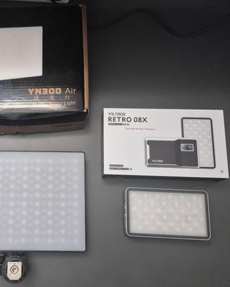 Faretti LED per Fotografia o Videomaking
