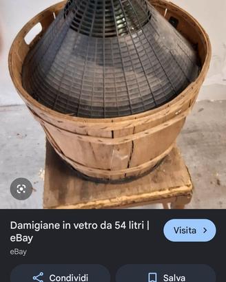 damigiane vino 