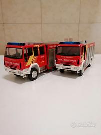 Modellini dei Vigili del Fuoco Italiani