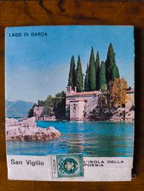 Scatola Decorativa di fiammiferi - lago di Garda