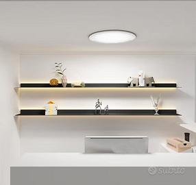 Mensola galleggiante 150x20 alluminio nera