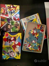  Puzzle Spidey, 4 anni