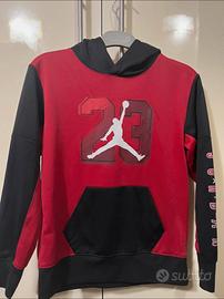 Felpa Jordan, originale 10 12 anni