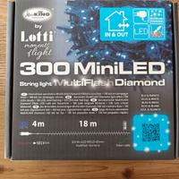 Luci natale 300 miniled multiflash