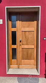 Portoncino in legno da esterno 220x120