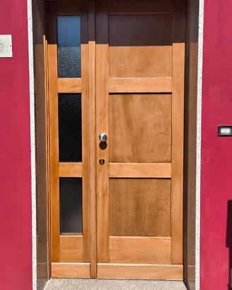 Portoncino in legno da esterno 220x120