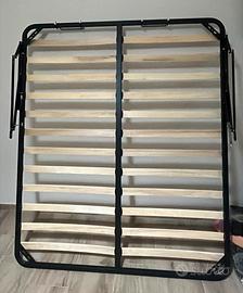 Rete matrimoniale per letto contenitore nuova