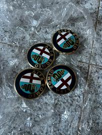 Logo Alfa romeo cerchioni Giulietta. Kit da 4