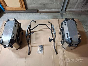 valigie laterali alluminio originali triumph