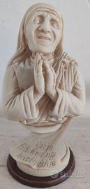 Busto statuetta Madre Teresa di Calcutta vintage