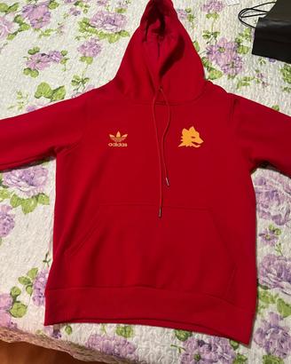 Felpa adidas as Roma taglia S, no restituzione
